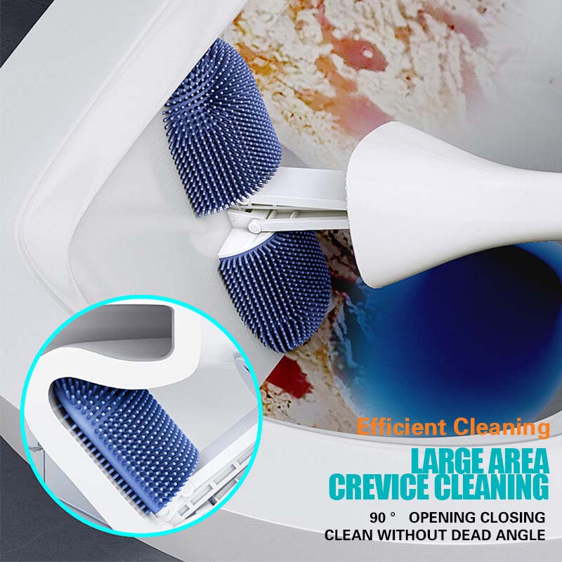 Deep Cleaning Toilet Brush Set No More Hidden Grime