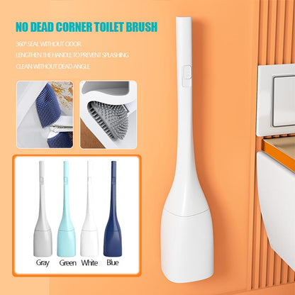 Deep Cleaning Toilet Brush Set No More Hidden Grime