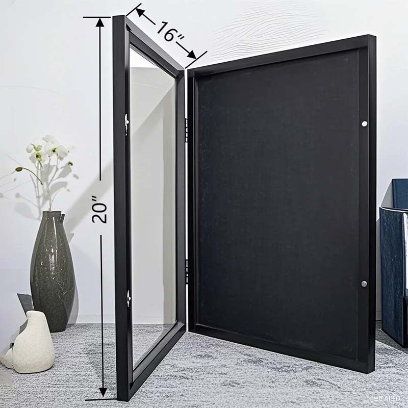 S For A Wooden Jersey Display Frame With Magnetic Door