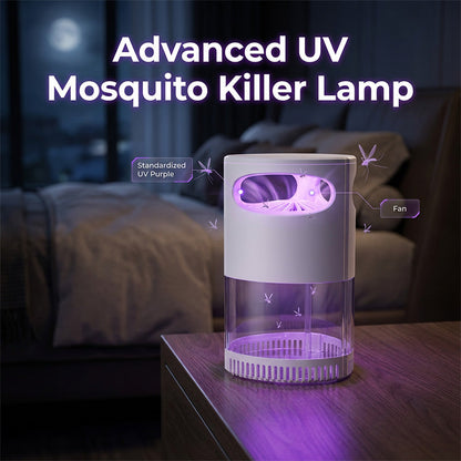 Uv Mosquito Killer Lamp Quiet, Usb, Chemical Free