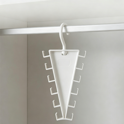 Triangle Closet Organizer For Clothes, Accessories & More