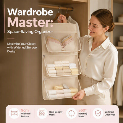Multi Layer Mesh Storage Hanging Bag