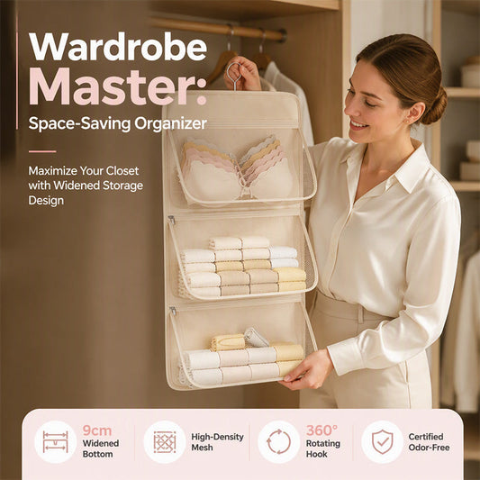 Multi Layer Mesh Storage Hanging Bag